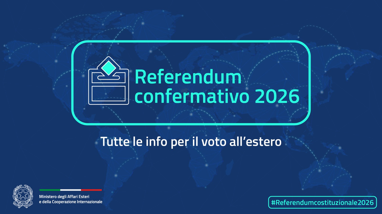 Opzione per votare in Italia entro il 24/1/ 2026